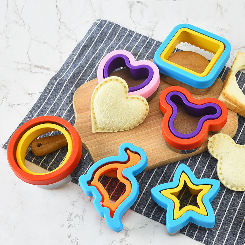 Kitchen Kids Baking Set - Aço inoxidável Sandwich Cutter and Sealer