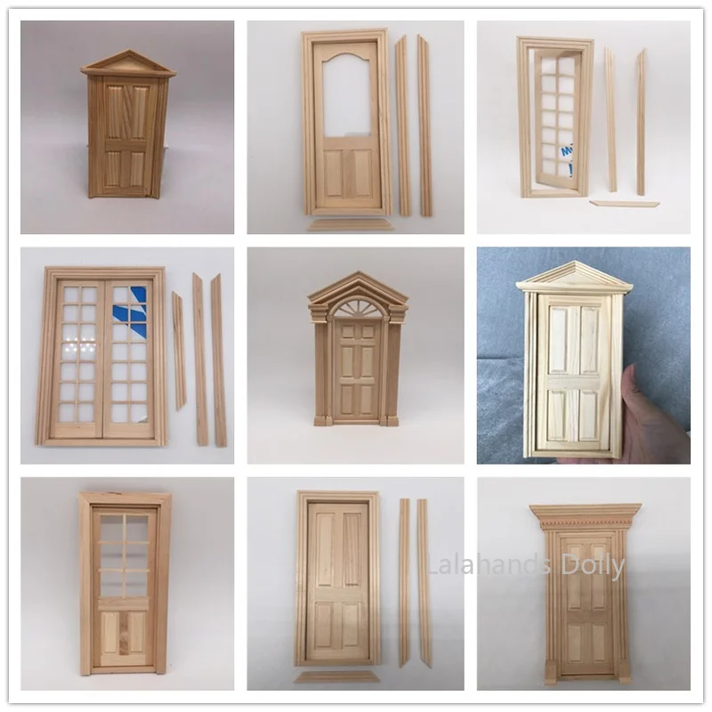 Kitchen Uncle - Conjunto de mini porta para bonecas,