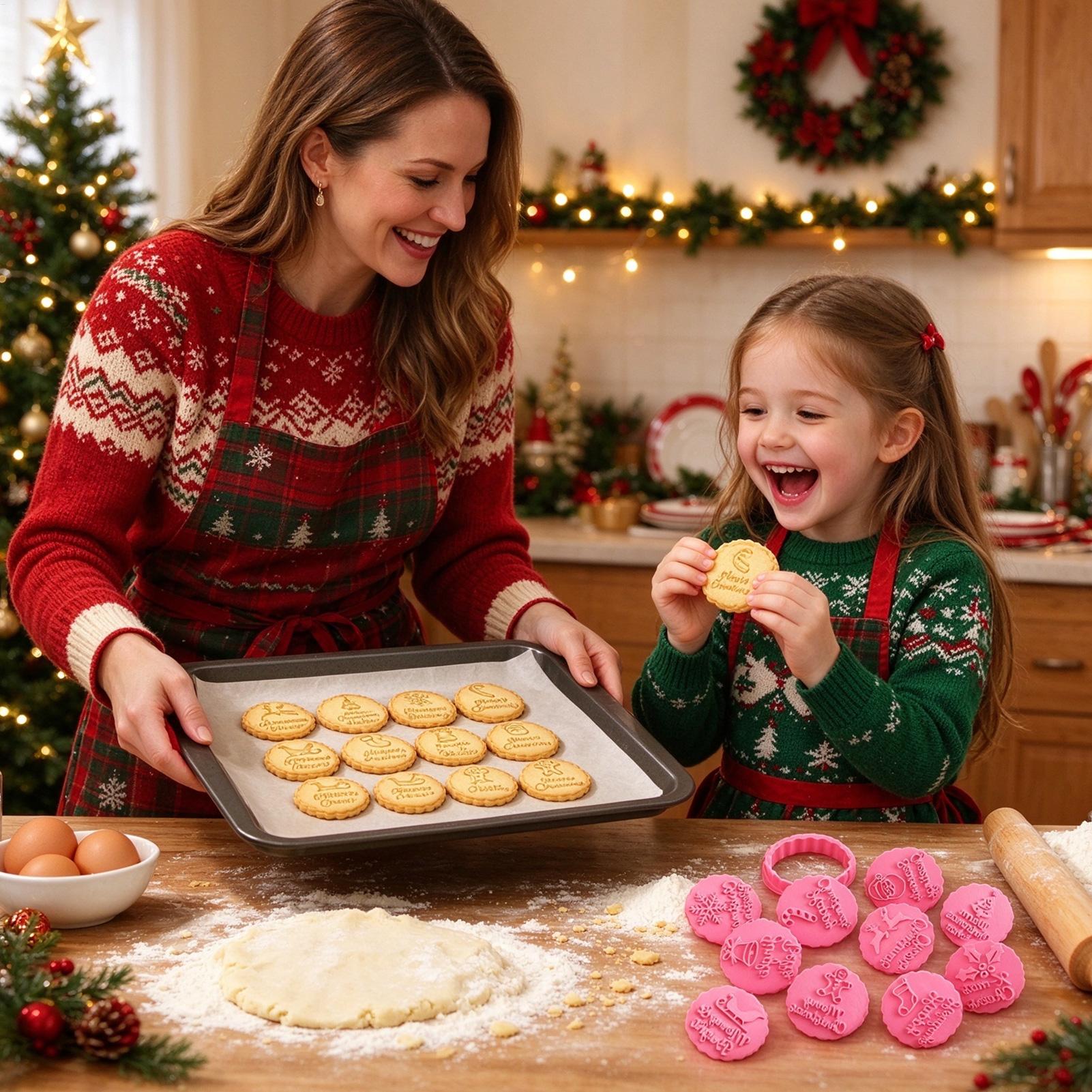 Baking Kitchen Set - Conjunto de cortadores de biscoitos de
