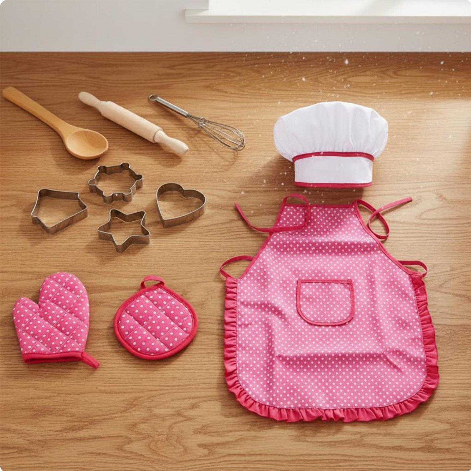Conjunto de Cozinha de Brinque - Kitchen Kids Baking Set avaliação e preço