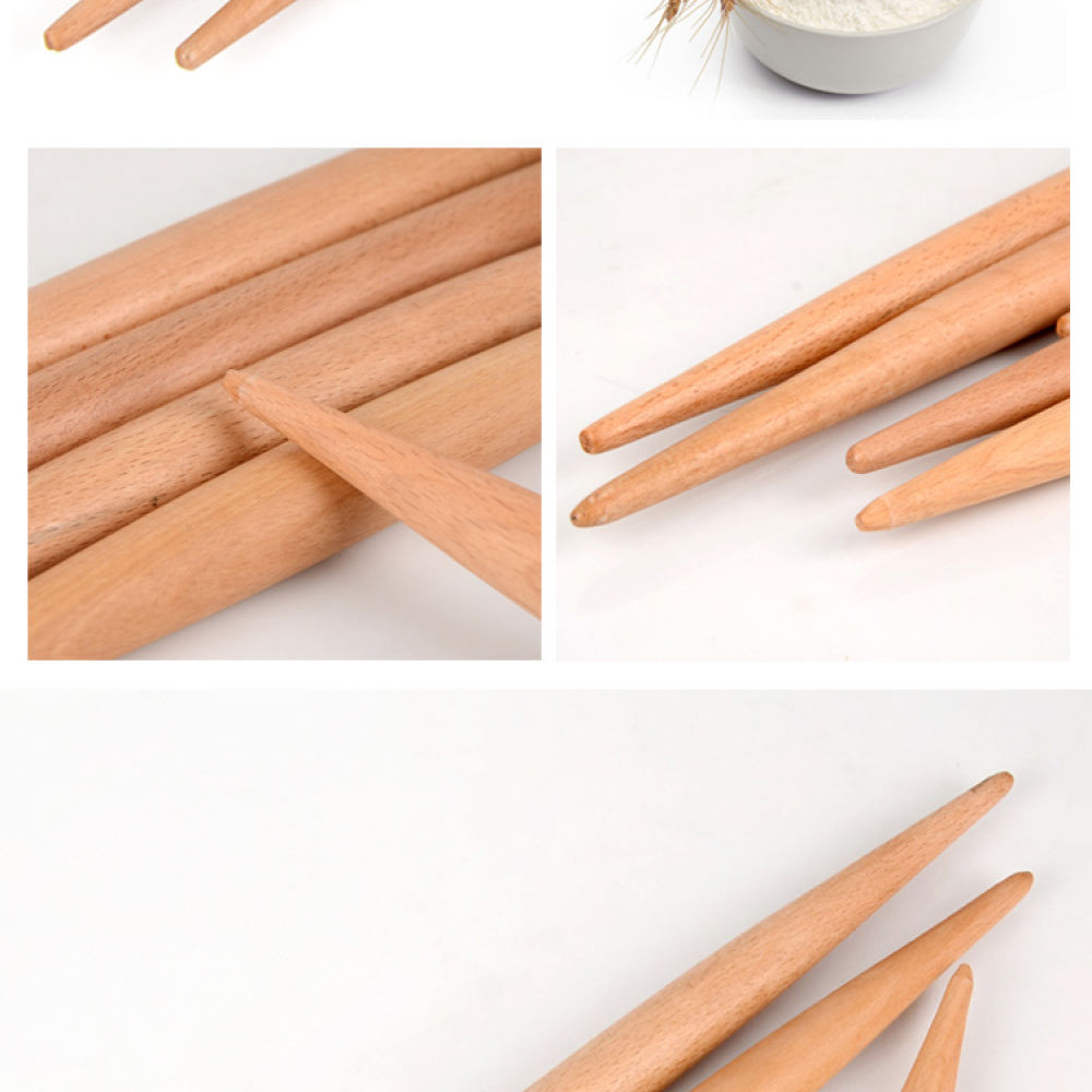Rolo de massa de madeira, com  - Kitchen Roller Baking avaliação e preço