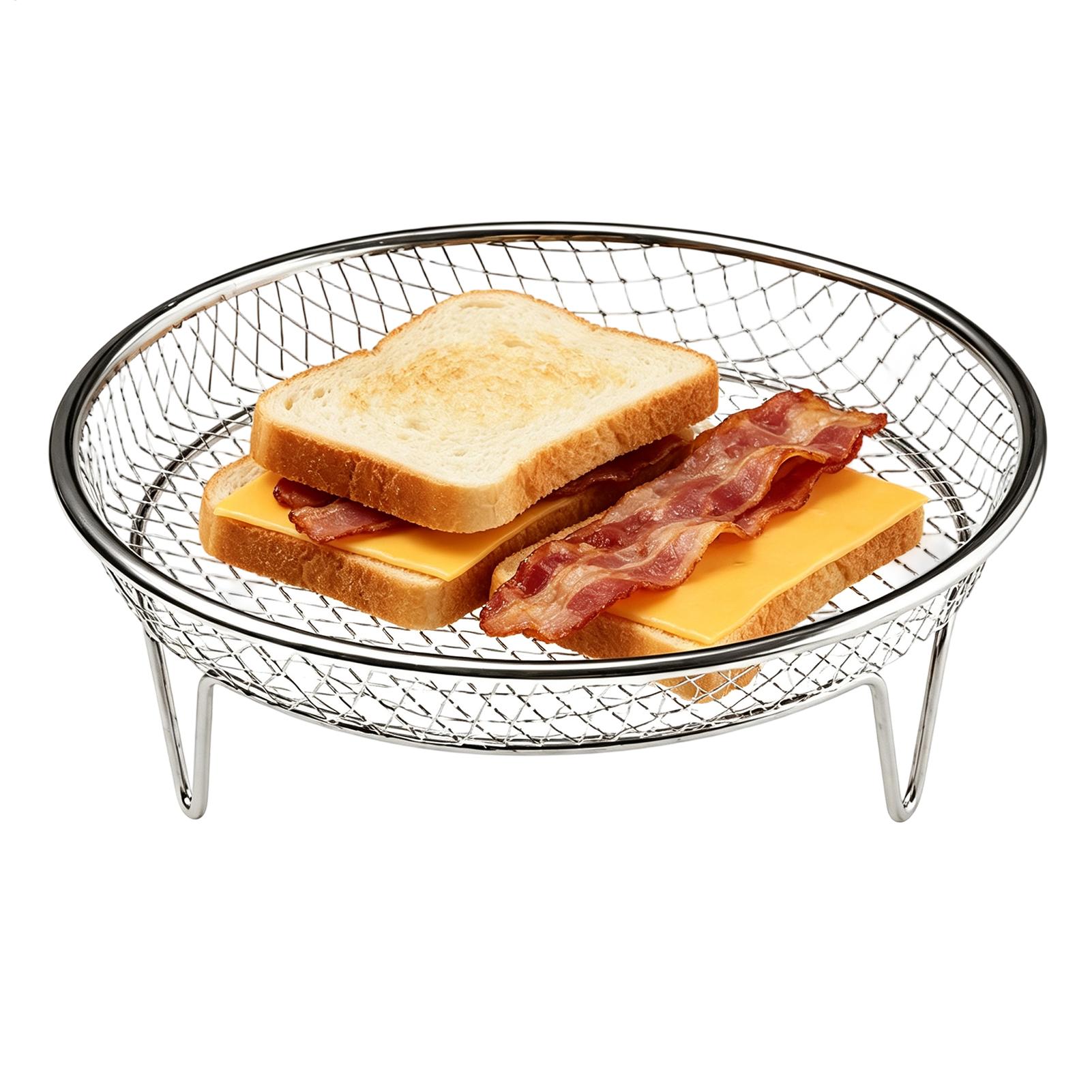Cesto empilhável para fritadei - Kitchen Baking Rack avaliação e preço